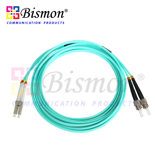 ST-LC-Patch-Cord-Fiber-optic-Duplex-Multi-Mode-50-125um-10GB-OM3-2-3-5-10-Meters